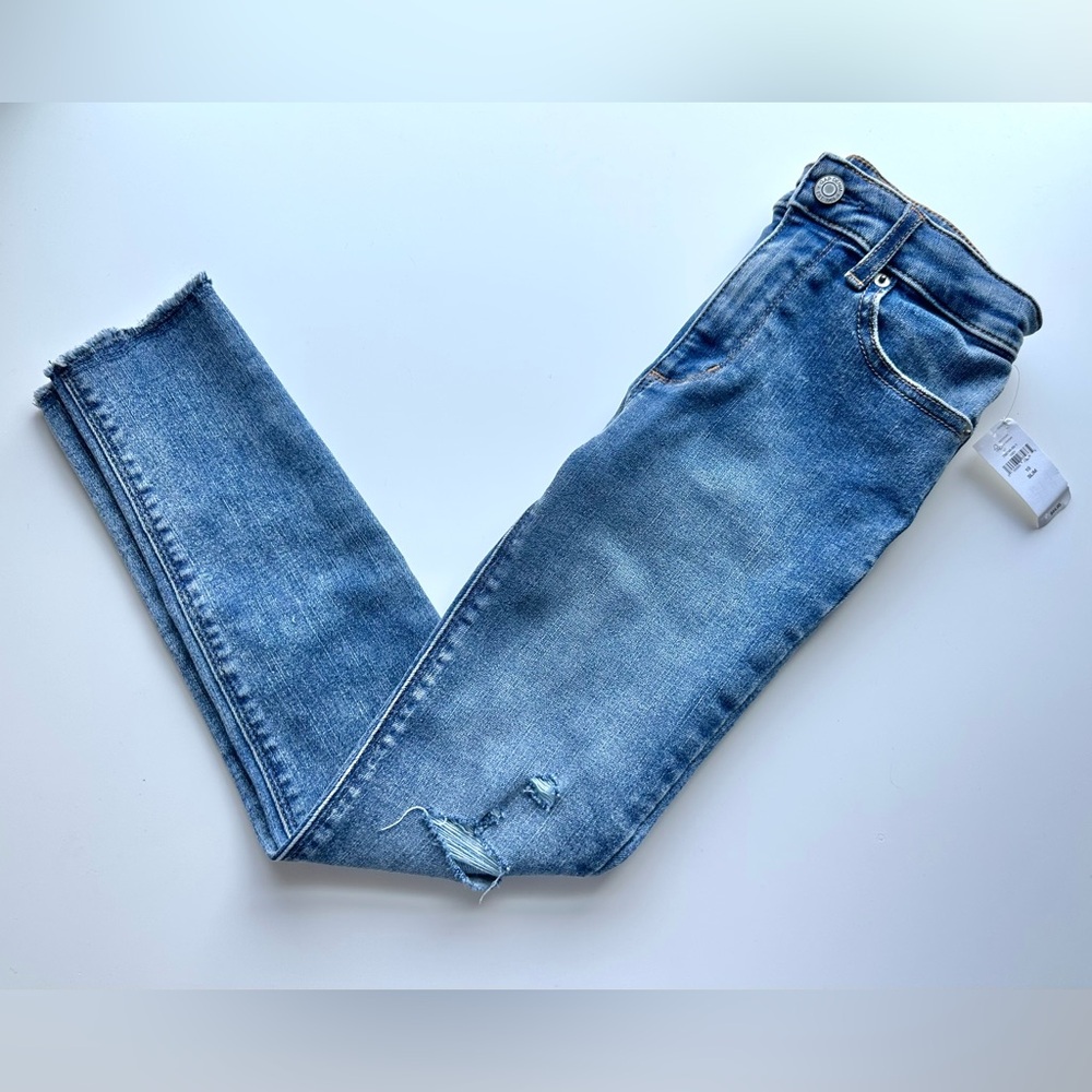 GAP Girls Distressed Jeans